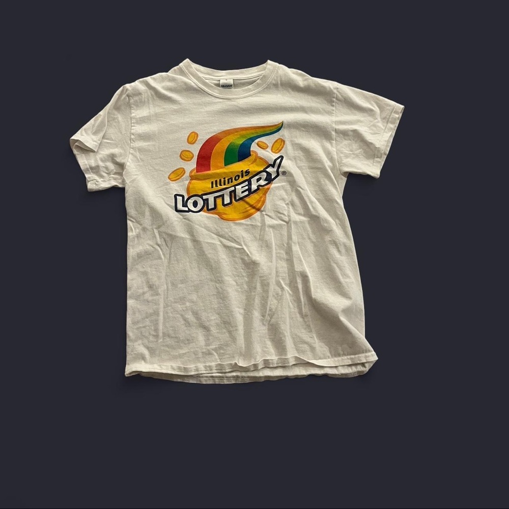 Cream Graphic Men's T-Shirt